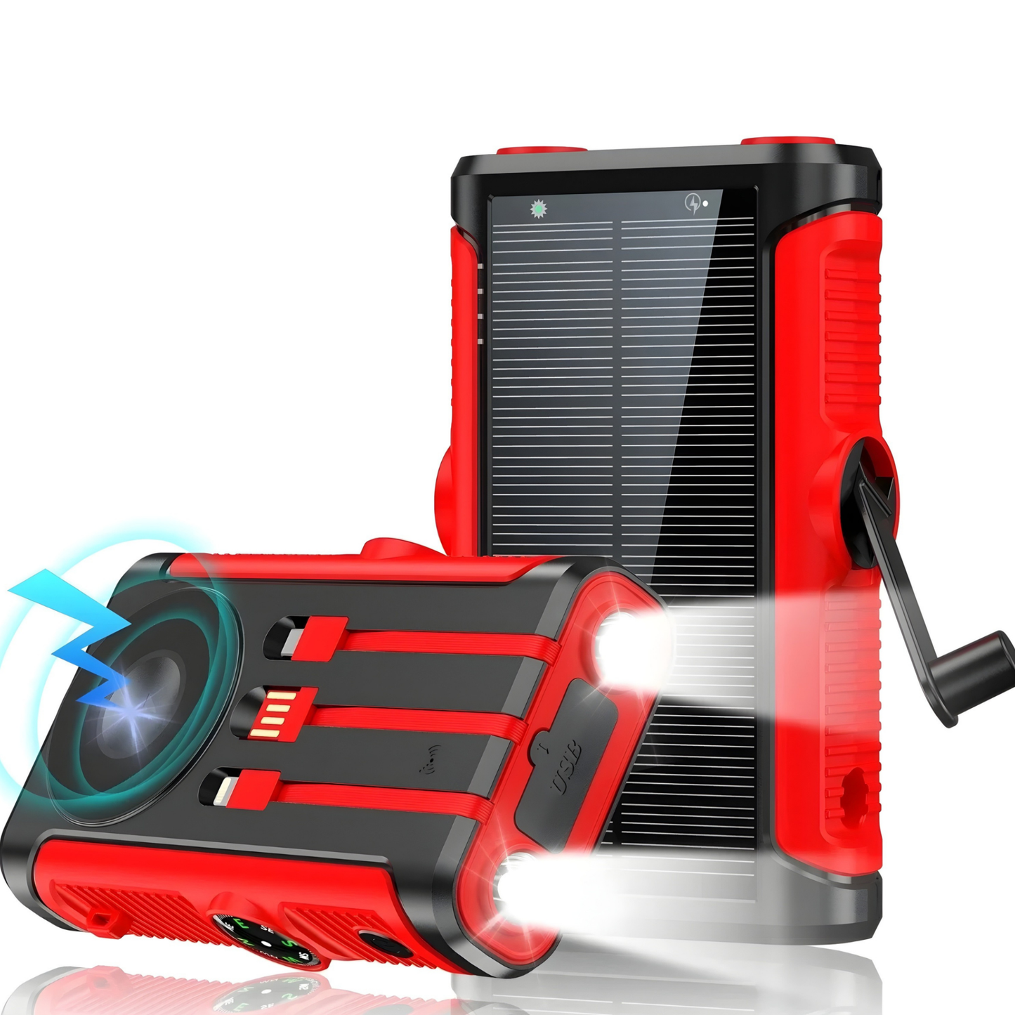 Cargador Inalámbrico Solar Magnético